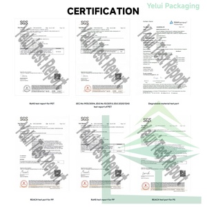 4 6 8 9 10 12 15 18 20 24 30 Holes <strong>Plastic</strong> Blister Duck Egg Carton Clear Egg <strong>Tray</strong> with Handle for Jumbo Chicken Eggs - Product Image 5