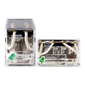 รีเลย์ระดับกลางรุ่น Ly2n D2 24Vdc 1 หน้าสัมผัส แบบสวิตช์กำลังต่ำ กระแสไฟฟ้า 5a - Product Image 1