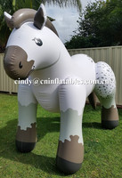 Jouets d'animaux gonflables en forme de cheval, avec pattes gonflables, décoration, jeu pour enfants à vendre