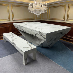 Table de <span class=keywords><strong>billard</strong></span> et de pool à domicile avec plateau et banc de tennis et de repas, table de jeu multifonction de luxe pour adultes avec tiroir de rangement - Product Image 4