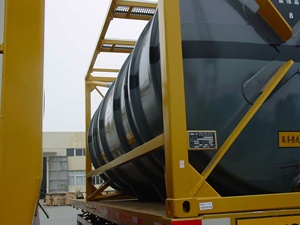 Contenedor de alta calidad certificado ISO de 40 pies Tanque de almacenamiento de GLP de gran capacidad de 20 pies Tanque de acero inoxidable CIMC Camión Tanque Contenedor - Product Image 5