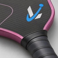 Pala de pádel de fibra de carbono personalizada, termoformada, con núcleo de PP, bordes de EVA, material T700, aprobada por la USAPA, ligera, de alta calidad, para entrenamiento.