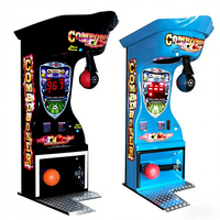 Machine de boxe pour enfants à monnayeur, simulateur de boxe ultime en métal, machine de jeu d'arcade certifiée CE, version anglaise