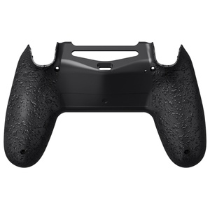 Coque inférieure de remplacement noire texturée EXtremeRate version Type-C compatible avec les manettes PS4 modèles JDM-040/050/055 - Product Image 4