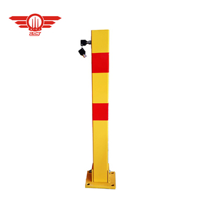 Metal Road Barrier Removable <strong>Bollard</strong> Collapsible <strong>Parking</strong> <strong>Bollard</strong> Car <strong>Parking</strong> Post <strong>Folding</strong> <strong>Bollard</strong> - Product Image 4
