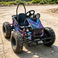 Kart électrique tout-terrain 8 pouces 1500W à faible bruit et respectueux de l'environnement