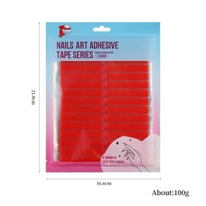 Support adhésif transparent en cristal double face pour présentoir d'ongles 3D, outil de présentation pour faux ongles à presser sur les doigts - Product Image 5