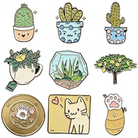 Broche de vêtement en alliage de zinc métallique au design personnalisé, broche de revers de dessin animé, épingle de chapeau d'anime, badges avec logo en métal émaillé dur ou souple, broche de logo en métal