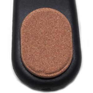 Afilador de cuchillos portátil de acero al carbono, herramienta de afilado manual de múltiples granos para uso en la cocina - Product Image 1