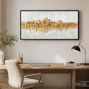 HOLA Luxury Abstract Silk <b>Painting</b> Wall Art Home Decor Handmade Silk Fabric Textured Design Vietnam Manufacturer OEM ODM - Product Image 4