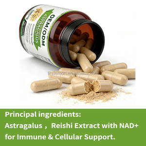 Suplemento de Extrato de Raiz de Astrágalo 20:1 de Força Extra <span class=keywords><strong>OEM</strong></span>/ODM 5000 mg Cápsulas de Astrágalo Suplemento Dietético - Product Image 4