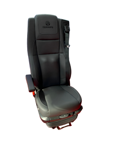 Grammer MSG115 Estilo de lujo Suspensión neumática ergonómica Asiento de camión Soporte lumbar ajustable Tela de ventilación de calefacción/Cuero Gris - Product Image 3