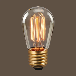 Petite ampoule à vis de style <span class=keywords><strong>Edison</strong></span> vintage E14 E26 E27 ST45 40W 220V, filament de tungstène, verre, <span class=keywords><strong>lampe</strong></span> antique, ampoules <span class=keywords><strong>Edison</strong></span> - Product Image 4