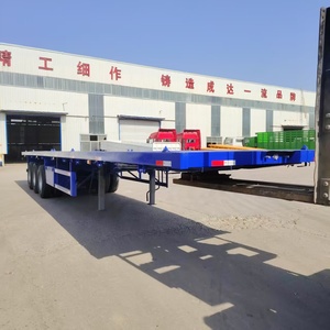 Semirremolques de Plataforma de Tracción Usados de 2/3/4 Ejes, 40 pies y 50 pies, a los <span class=keywords><strong>Precios</strong></span> Más Bajos de China, en Venta - Product Image 4