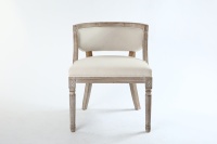5KS26580 Anji kaeihomeland caoutchouc bois KSF25001 coton lin tissu cuisine salle à manger chaise en bois Styles