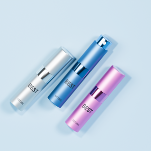 Lege 5ml 8ml 10ml 15ml 20ml ronde aluminium navulbare parfum verstuiver spuitfles voor op reis - Product Image 5