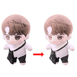 Encantadora Muñeca de Diseño Personalizado, Peluche Estilo Chibi, Mercancía Kpop, Adorable Muñeco de Peluche Humanoide con Ropa Extraíble - Product Image 3