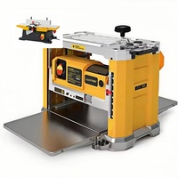 Mesin Ketam Kayu 13 Inci 2000W, Mesin Ketam Ketebalan Kayu Elektrik Benchtop dengan Lebar Maksimal 330mm