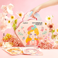 MIDEER Juego de Maquillaje y Disfraces 3 en 1, Juego de Disfraces Hecho a Mano - Juguetes de Maquillaje de Fantasía de Princesa