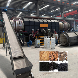 Continuous Carbonization Furnace Reactor for Sawdust Wood Chips and Agricultural Waste to Biochar - Product Image 1