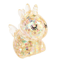 Balles anti-stress squishy remplies de maltose malt sucre pressant licorne jouets soulagement de l'anxiété pour les enfants licorne Fidget jouet sensoriel