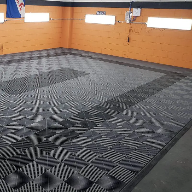 Tapis de sol de Garage en polypropylène, lavage de voiture, détail, tapis de sol modulaires, Garage