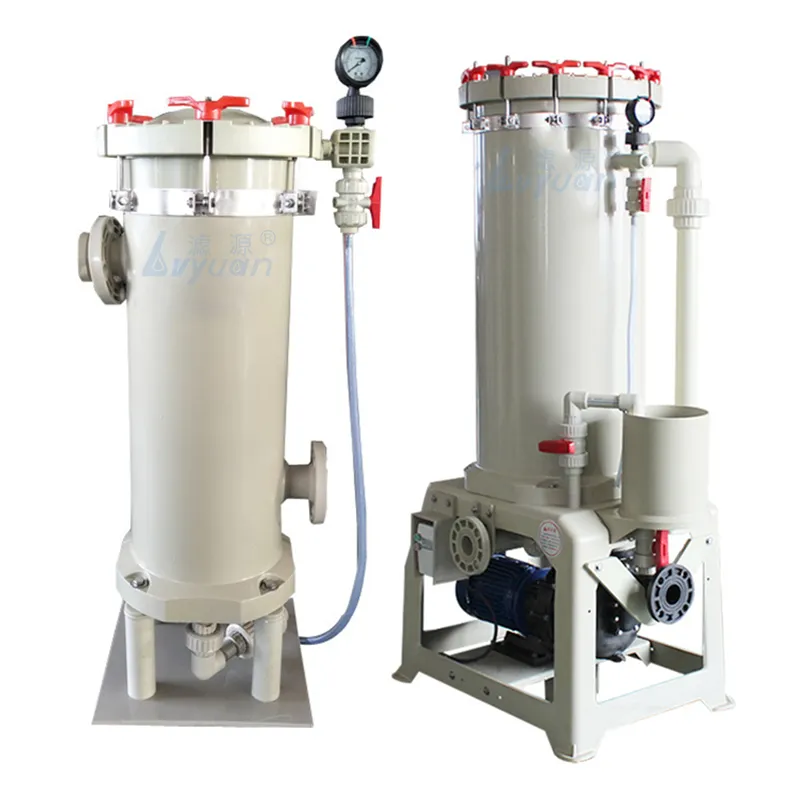 Industrial Precision Single Dual Double Tower Drum Electroplating Chemical Liquid Filter Water/liquid Treatment Plant 30 CE ISO