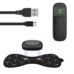 Mini Masajeador Portátil Recargable con Electrodos Adhesivos para Espalda, Cuello, Piernas y Abdomen - Product Image 3