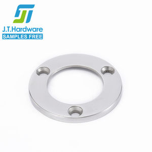 Vendita diretta della fabbrica in acciaio inox 304 316 2205 di base colata del pavimento della parete di flangia <span class=keywords><strong>per</strong></span> tubo di <span class=keywords><strong>ringhiere</strong></span> - Product Image 1