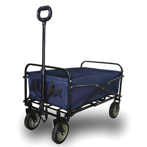 Carrello Pieghevole a Quattro Ruote Regolabile e Resistente, per Attività all'Aperto, Giardino, Picnic e Trasporto Utensili - Product Image 2
