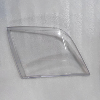 08-12 année auto système d'éclairage phare lentille en verre couverture de voiture pièces de rechange transparent projecteur abat-jour Pour Ford Transit