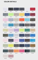 Tissu en maille diamant 100 % polyester à faible élasticité, doublure pour vêtements de sport, tricot warp respirant, séchage rapide, léger, pour vêtements de filles