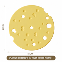 Sous-plat rond en silicone résistant à la chaleur, antidérapant, pour cuisine, pour casseroles, bols, tasses, assiettes et plats