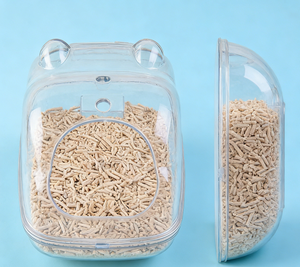 Baño para Hámster 2 en 1, Bañera Portátil de Plástico a Prueba de Salpicaduras y Polvo para Hámsteres Dorados, Artículos para Mascotas - Product Image 3