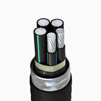 Câble d'alimentation en aluminium blindé XLPE PVC Isolation YJV YJLV YJLV22, câbles et fils électriques flexibles