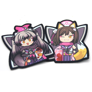 Tốt nhất bán kỹ thuật số tùy chỉnh thăng hoa truyền nhiệt in thêu vá dệt nhãn Over-Lock cạnh vá nhà sản xuất - Product Image 3