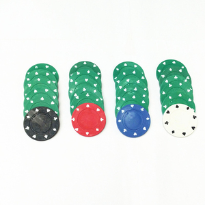 Fichas de Póker de Plástico PP YY Blank de 12g, 40mm, Multicolores Personalizadas, 200, 300 o 500 Piezas por Juego para Juegos de Casino - Product Image 2