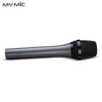 MY MIC Nouveau design DM05 Microphone à condensateur pour studio d'enregistrement vidéo Capsule Microphone professionnel pour l'enregistrement de chant vocal