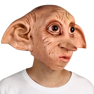 <strong>Dobby</strong> <strong>Mask</strong> House-Elf Cosplay Costume Props Halloween Fancy Dress Party Headgear Meng Stay Lifelike Dress up - Product Image 3