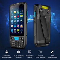 Industria Android 13 PDA de mano 4G Smartphone 1D 2D QR Escáner de código de barras Inventario Terminal de datos móviles