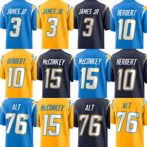 <span class=keywords><strong>2025</strong></span> Áo bán buôn mới khâu áo bóng đá Mỹ Los Angeles 10 Justin Herbert 3 derwin James jr. 15 ladd mcconkey - Product Image 6