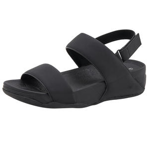 Sandales d'été en cuir véritable style plage américaine pour femme – Confortables et durables pour l'extérieur - Product Image 1