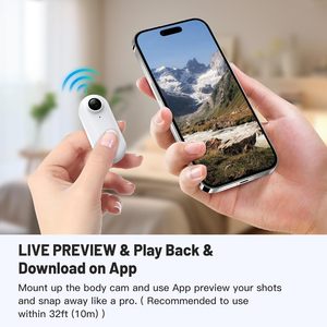 Mini Nhỏ Gọn Hành Động Máy Ảnh 4K 1080P 30fps POV Máy Ảnh HD Ghi Âm 2.7K Máy Quay Video DV Wifi Không Dây Thể Thao Máy Ảnh - Product Image 3