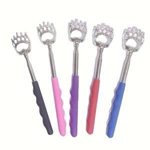 Urso Garra Metal Retrátil <span class=keywords><strong>Scratcher</strong></span> Voltar Com Alças De Borracha - Product Image 1