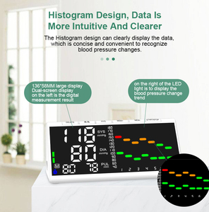 Monitor Tekanan Darah Digital Rumah Tangga Medis Grosir Monitor Tekanan Darah Elektronik Lengan Atas Medis Portabel - Product Image 3