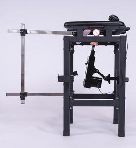 BANSEY <b>Adjustable</b> Thrusting Machine Throne with Wand Attachment <b>Bar</b> Sedia bondage Cama de bondage Adult Bondage Furniture - Product Image 3