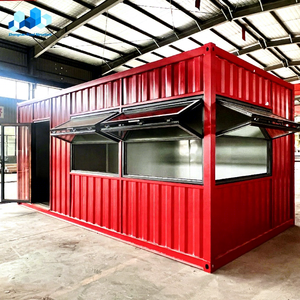บ้านสำเร็จรูปแบบตู้คอนเทนเนอร์เคลื่อนที่ Zhongnan แบบถอดประกอบได้ ปรับแต่งได้ ใช้เป็นบาร์เคลื่อนที่ ร้านค้า ร้านกาแฟ บ้านขนาดเล็ก - Product Image 1