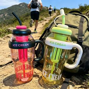 Botella de Agua Deportiva de Gran Capacidad, Termo Portátil Resistente al Calor para Exteriores, Jarra Grande para Beber con Logotipo Personalizado al por Mayor - Product Image 6