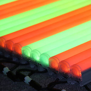Barre LED RVB adressable de haute qualité, prix d'usine, 24V 12W, éclairage LED RVB polyvalent pour la décoration de bâtiments - Product Image 5