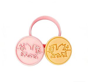 Moule à biscuits 3D en forme de <span class=keywords><strong>dragon</strong></span> de dessin animé, <span class=keywords><strong>emporte</strong></span>-pièce en argile gaufrée DIY - Product Image 4